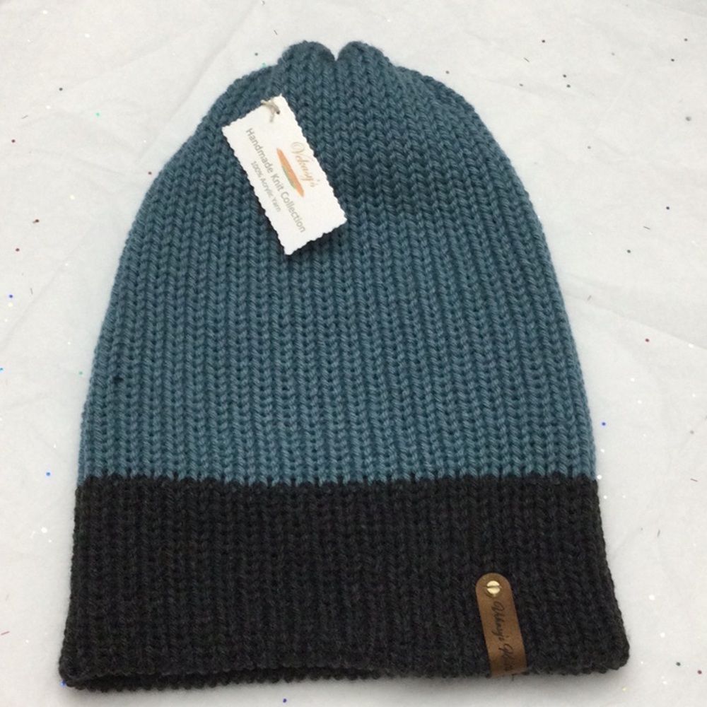 (2 Styles/1 Price) Handmade Reversible Beanie Collection